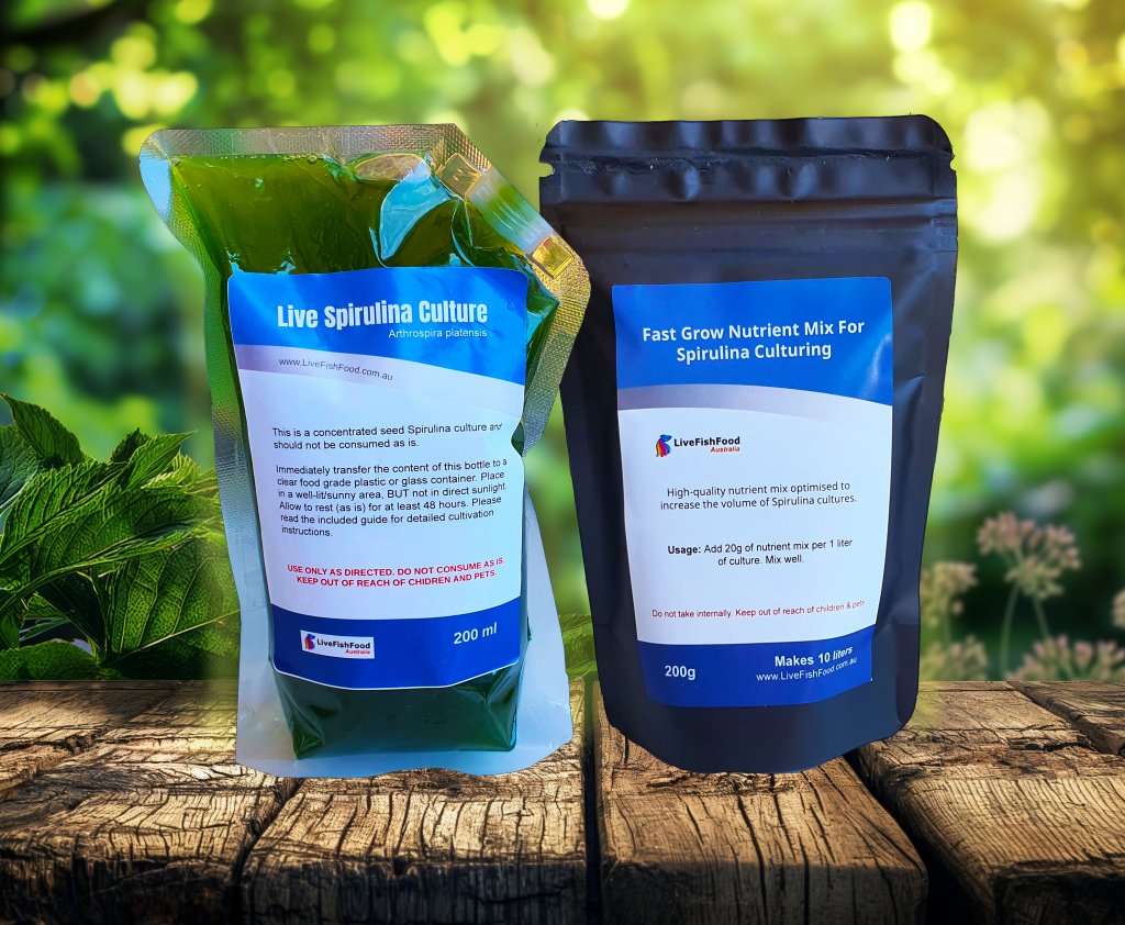 Live Spirulina Culture - LiveFishFood Australia